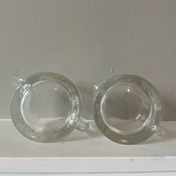 Bartlett Collins VTG 1940’s Frosted Grapevine Pattern Glass Sugar/Creamer Set - Picture 9 of 9